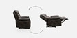 Patterson 2 Seater Sofa In Brown Color