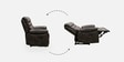 Patterson 3 Seater Sofa In Brown Color