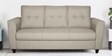 Paula Three Seater Sofa in Beige Colour