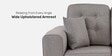 Payton 2 Seater Sofa In Grey Colour With Matte Finish Payton 2 Seater Sofa In Grey Colour With Matte Finish