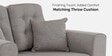 Payton 2 Seater Sofa In Grey Colour With Matte Finish Payton 2 Seater Sofa In Grey Colour With Matte Finish