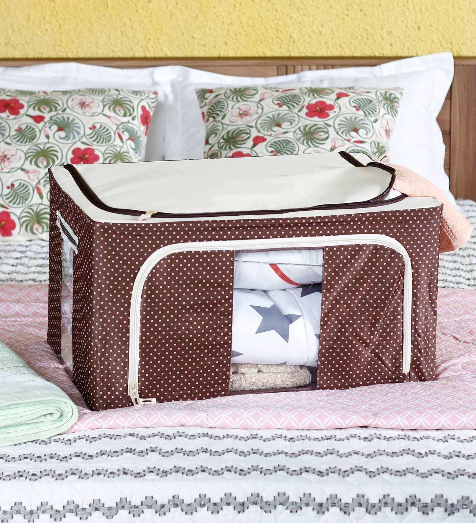 Buy PackNBuy Nylon Home Storage Clothes Organiser,80 Litre Online