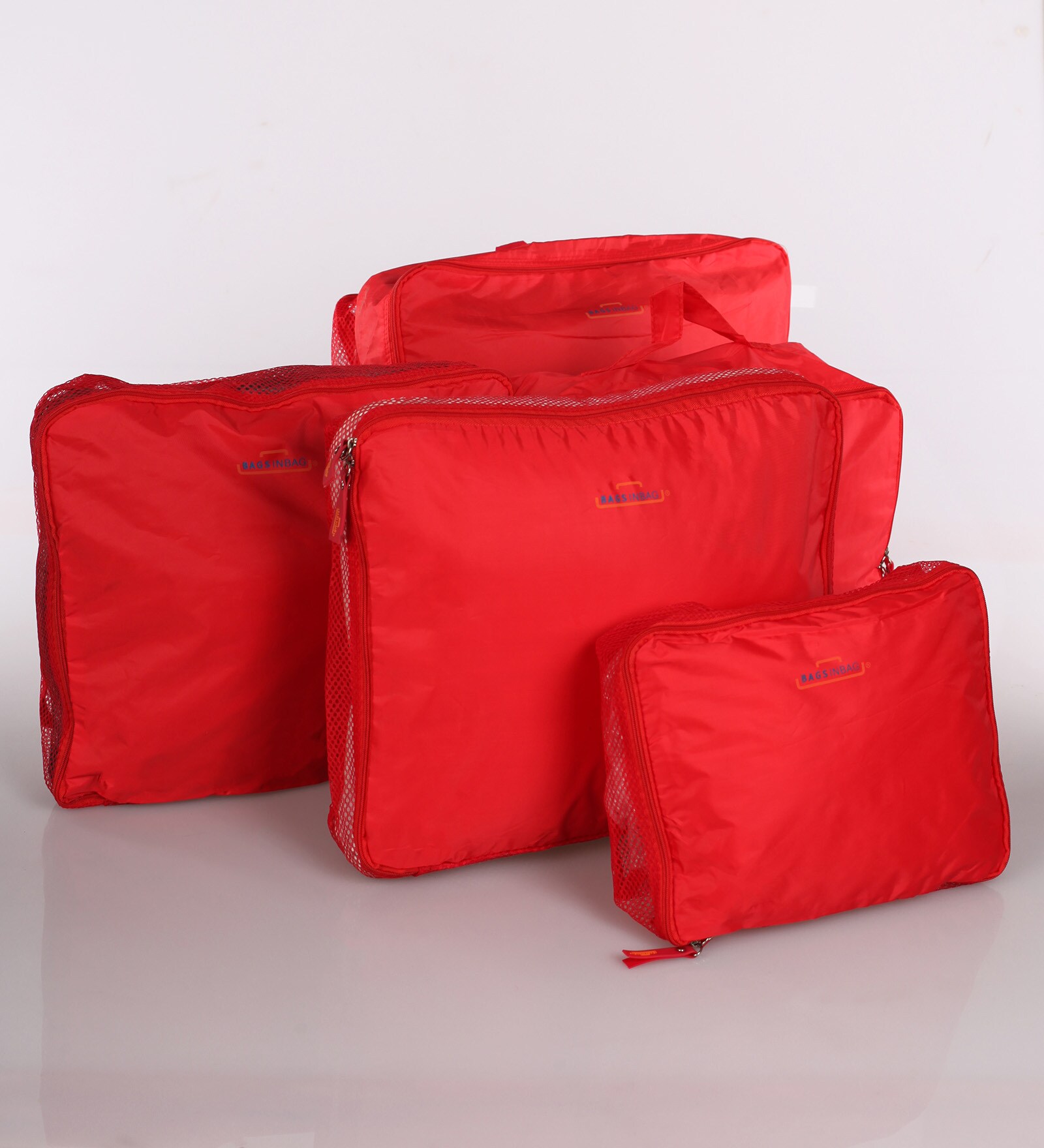 Buy Packnbuy Nylon Red 5 in 1 Travelling Bag Set Online Travel