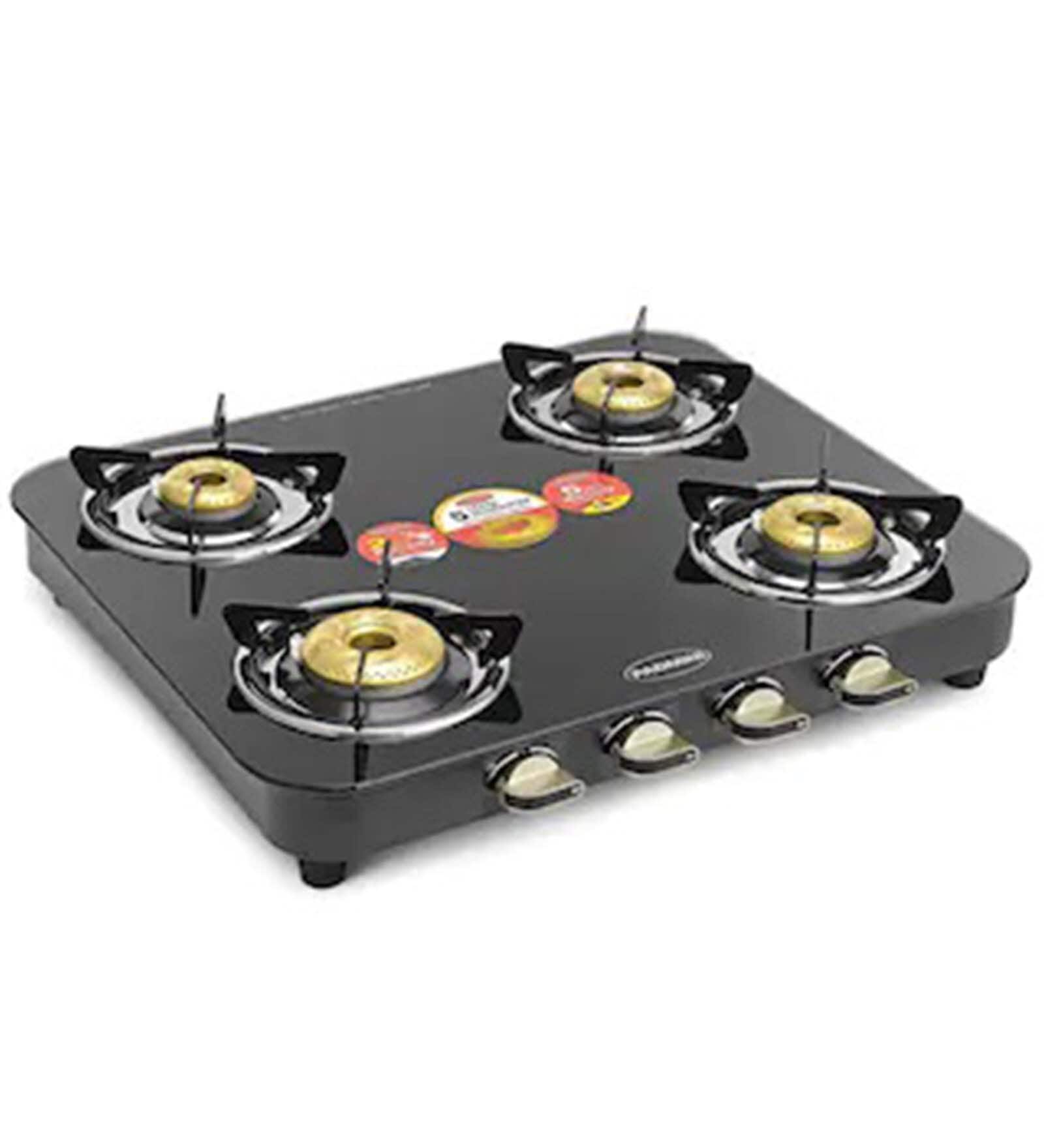 Buy Padmini Brass Burner Cooktop CS 4GT DX HF Manual (4 Burner