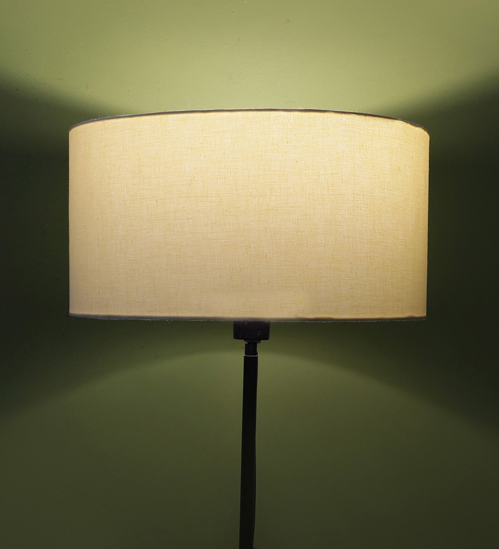 Rimini Yellow Cotton Fabric Solid Lampshade