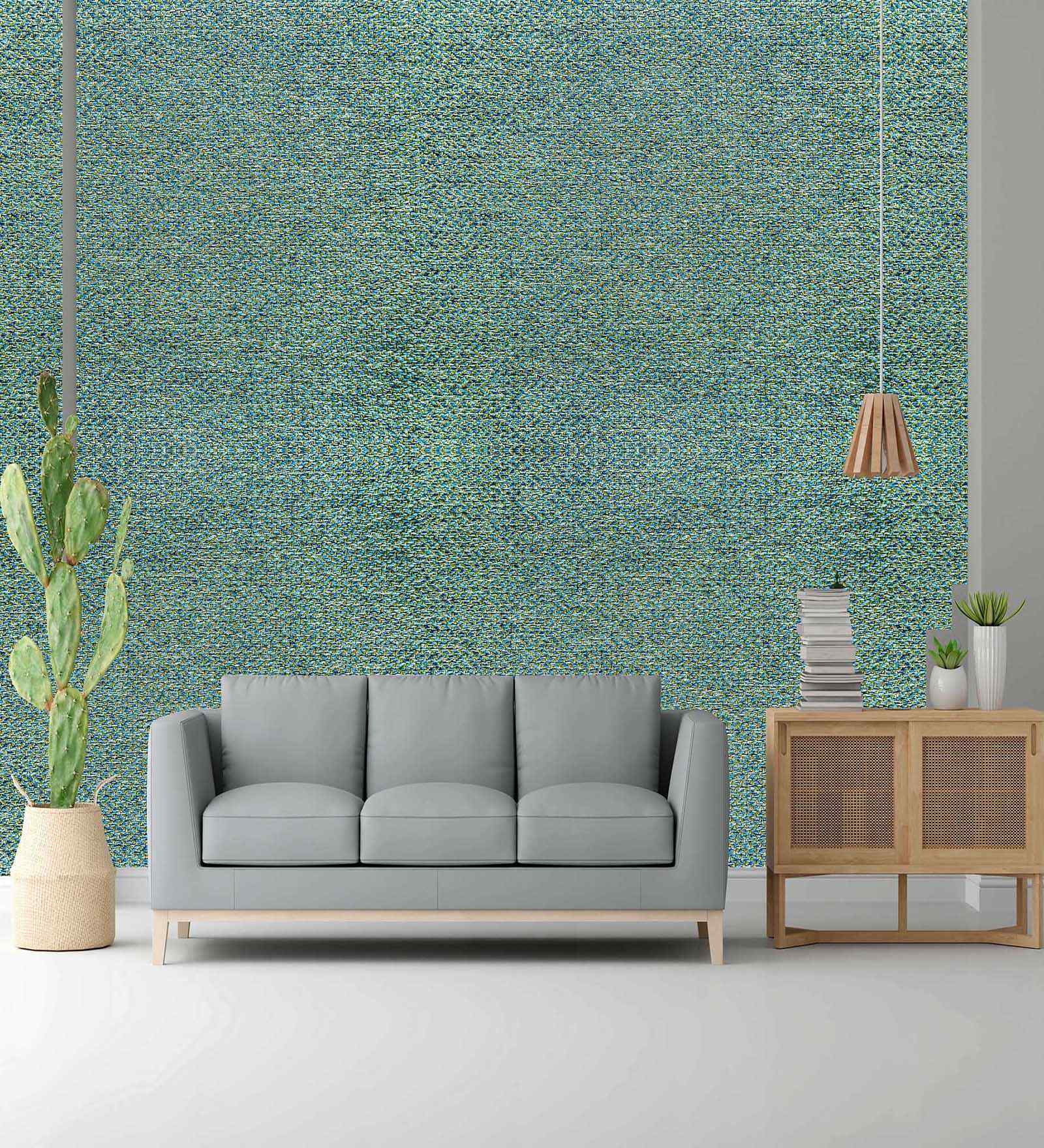Palm Frond Design Subtle Elegance Modern Style Wallpaper