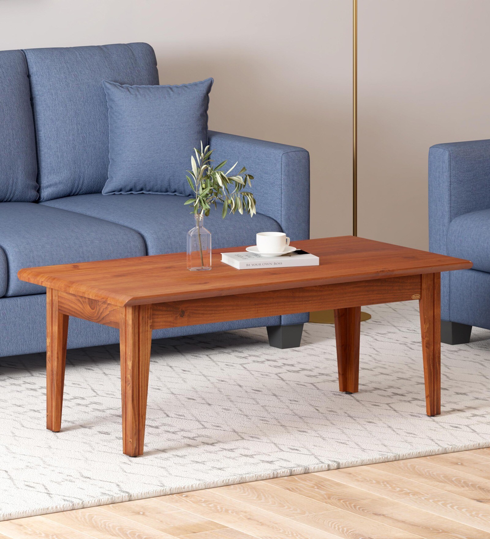 Palmer Coffee Table In Brown Finish