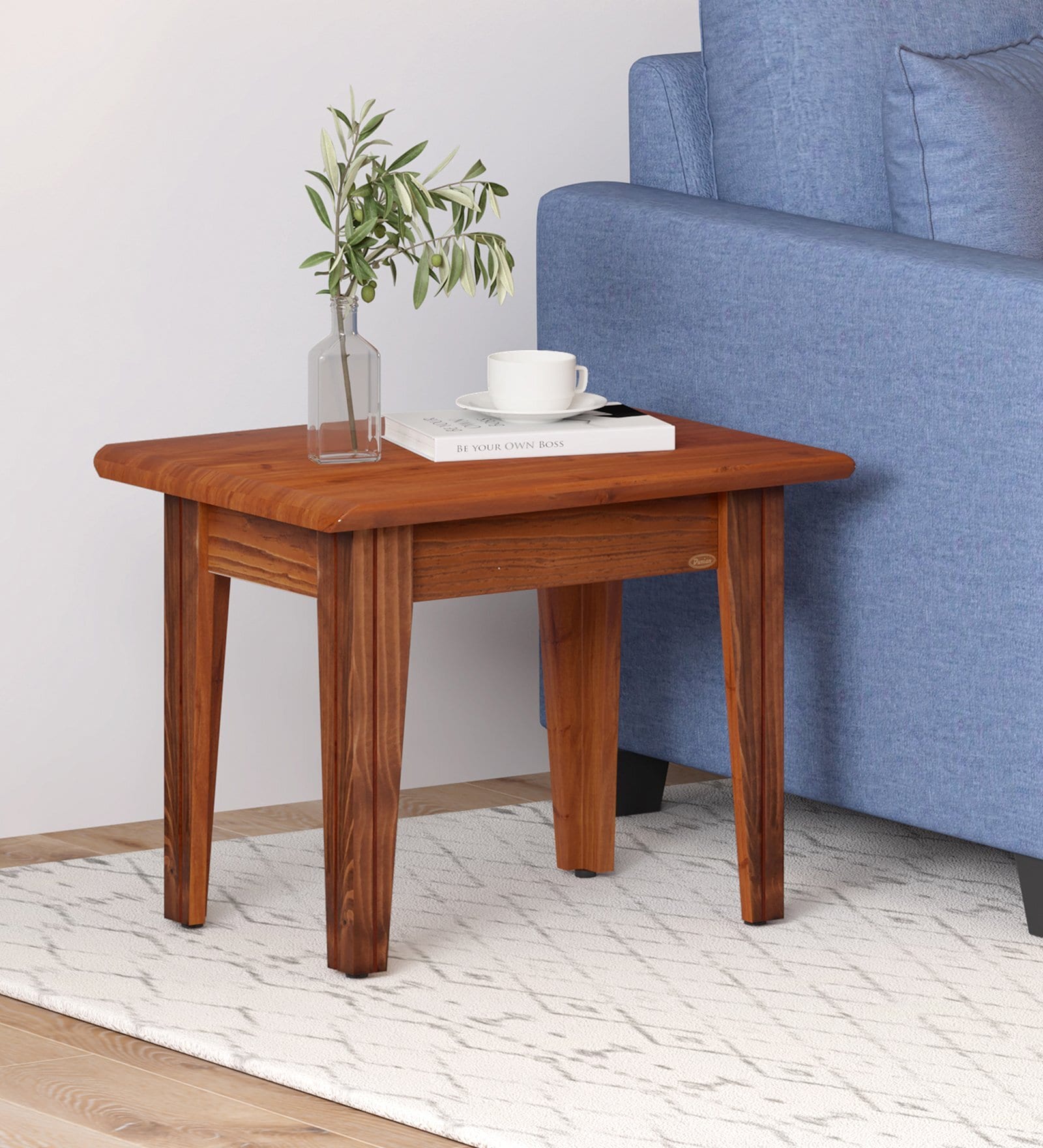 Palmer End Table In Brown Finish