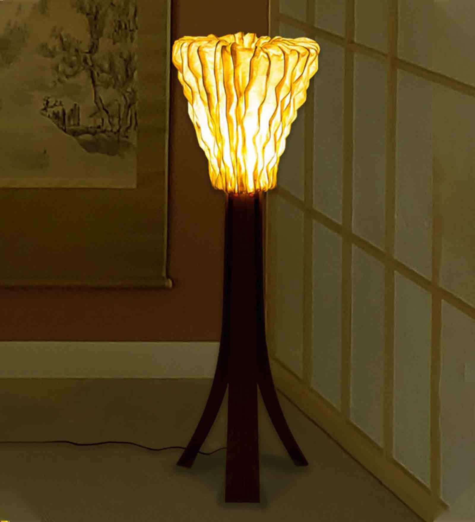 Palmera Banana Fibre Floor Lamp