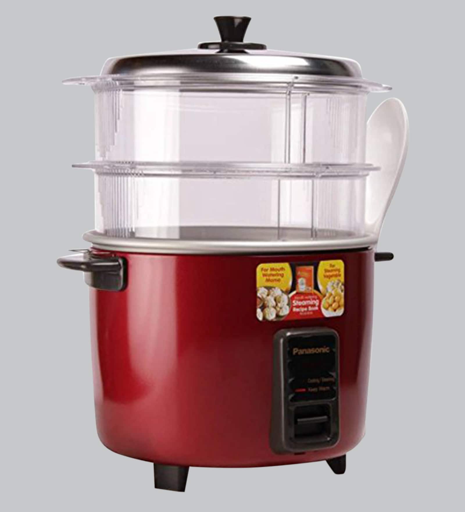 Buy 750 W Stainless Steel Rice Cooker, Food Steamer 2.2 Ltr By