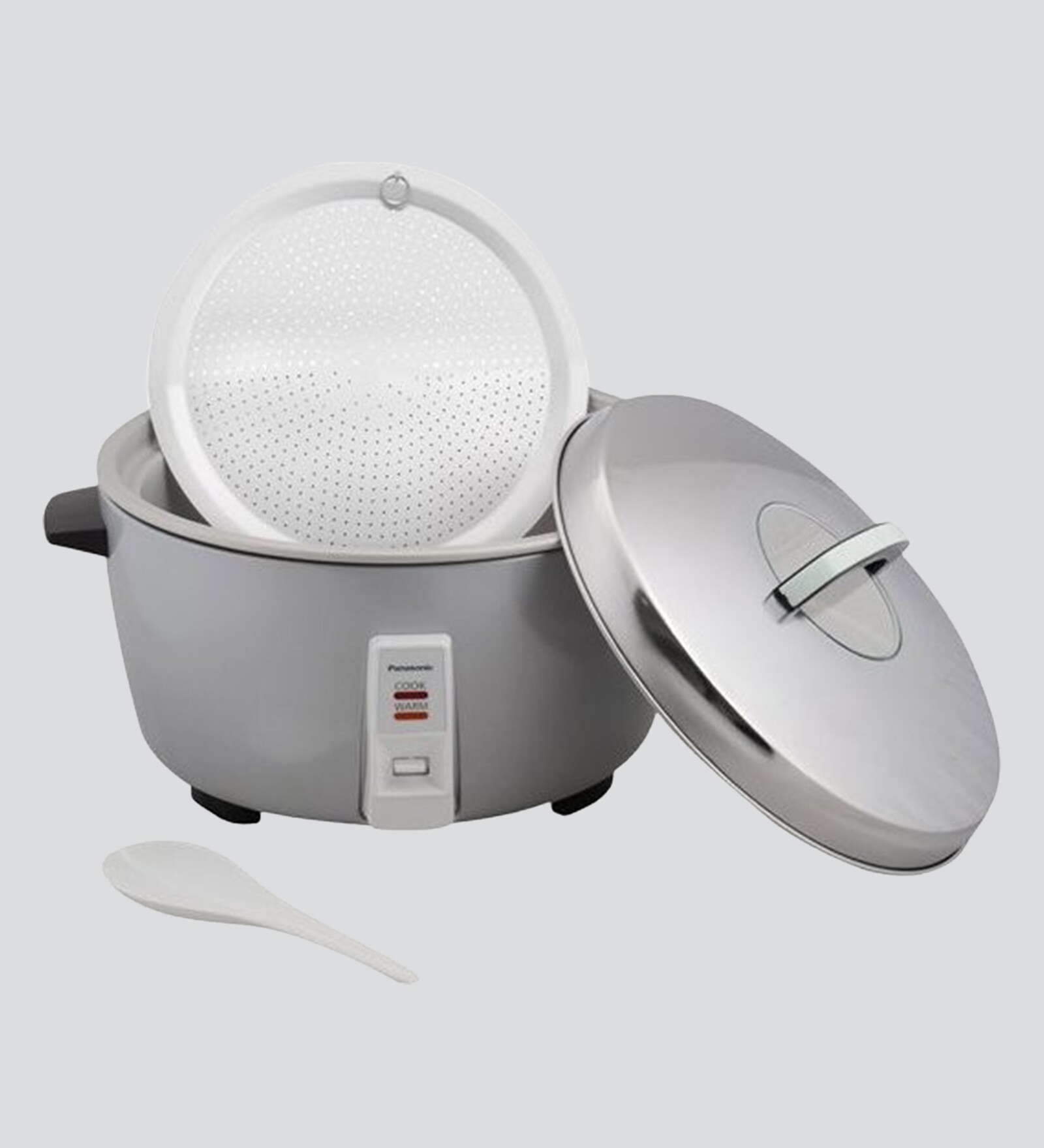 Buy 2500 W Electric Aluminium Rice Cooker 20.2 Ltr By Panasonic Online