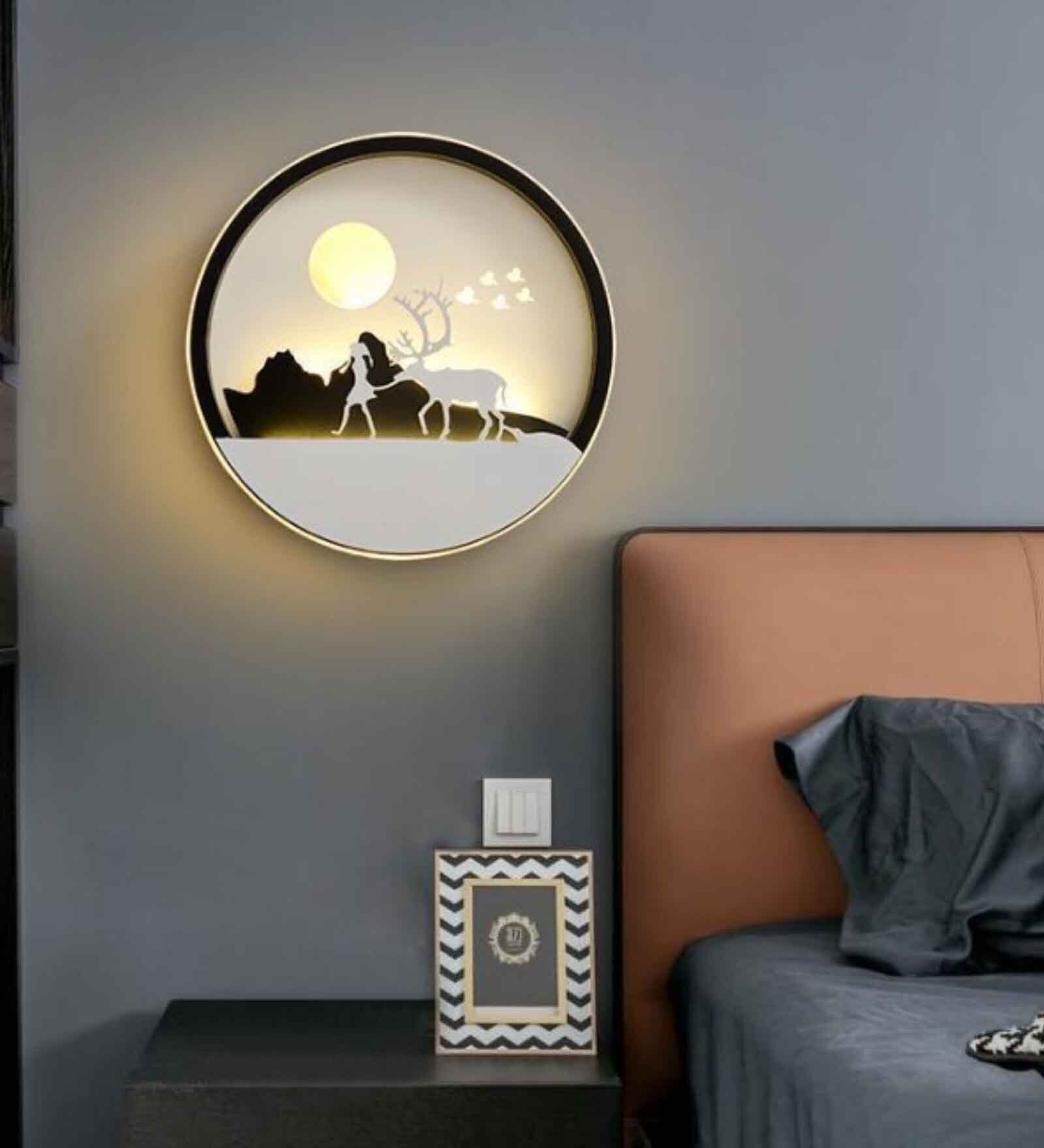Buy Panorama Metal Novelty Wall Light (Black) at 58 OFF by Smartway