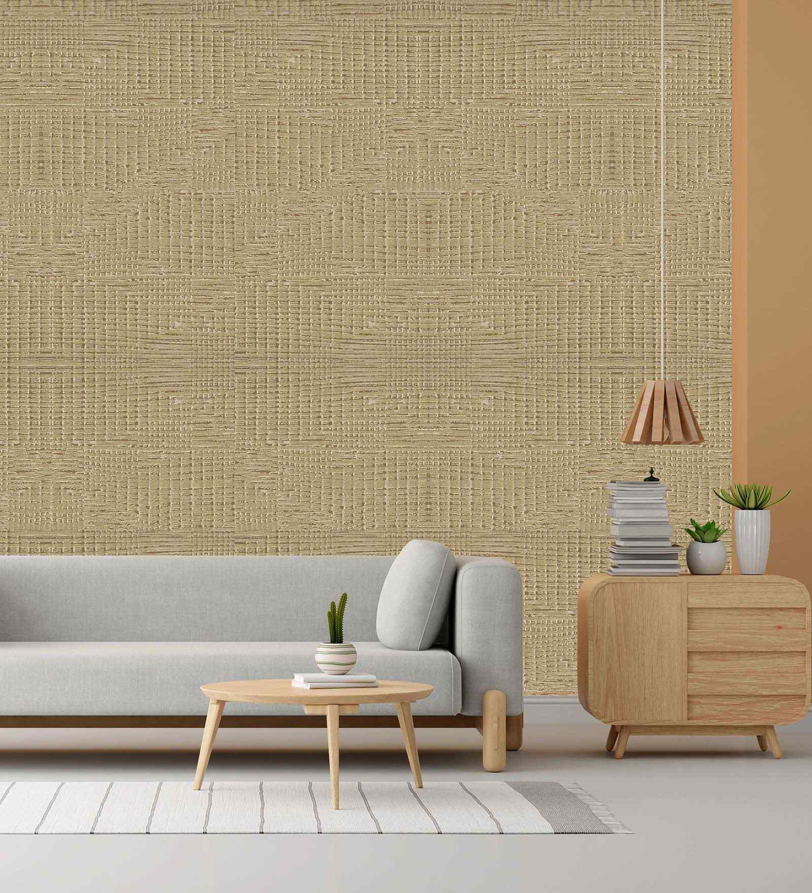 Paper Sack Design Subtle Elegance Modern Style Wallpaper