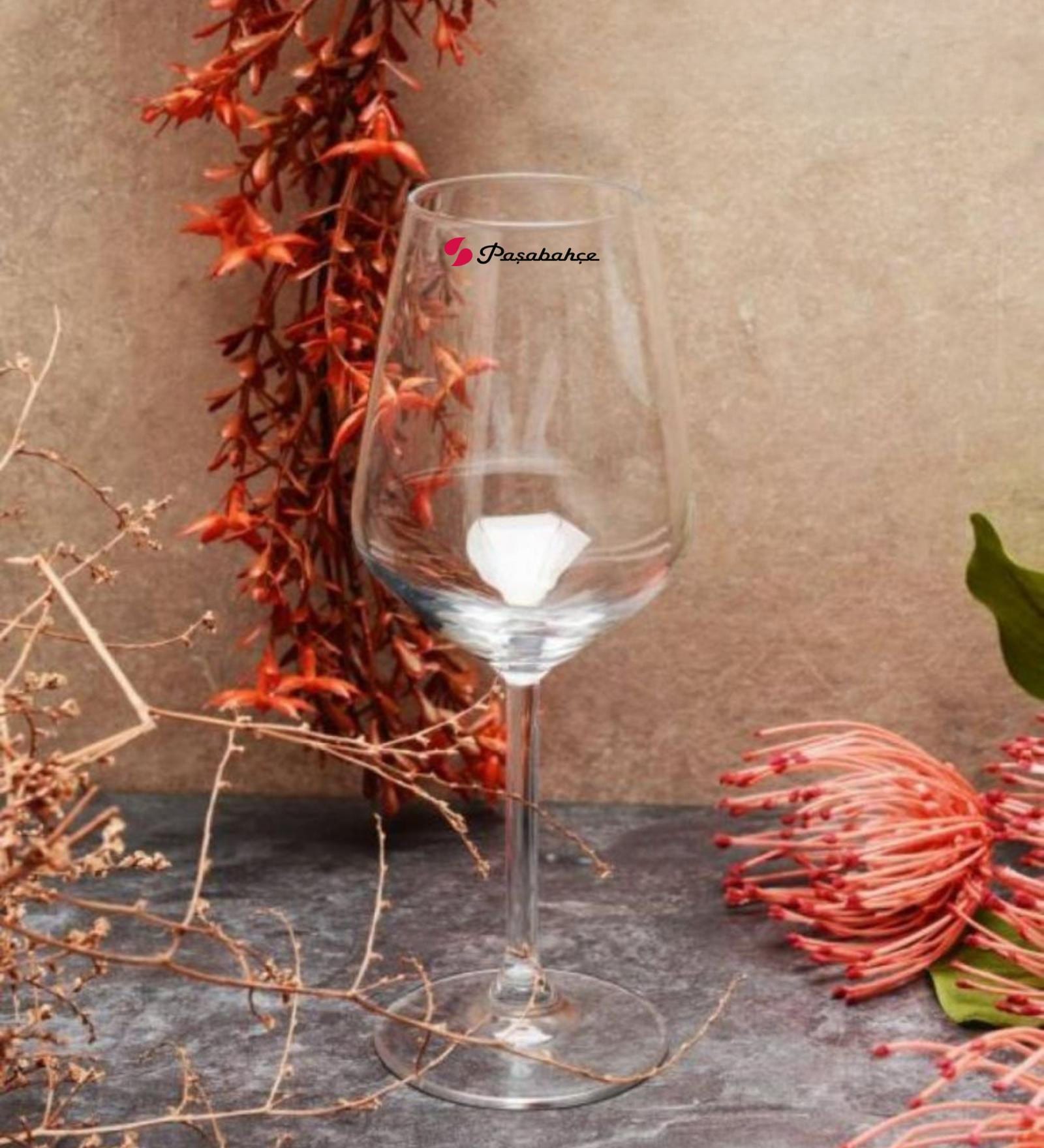 Pasabahce  Allegra Red Wine  Glass 350Ml Set Of 2 (440080)