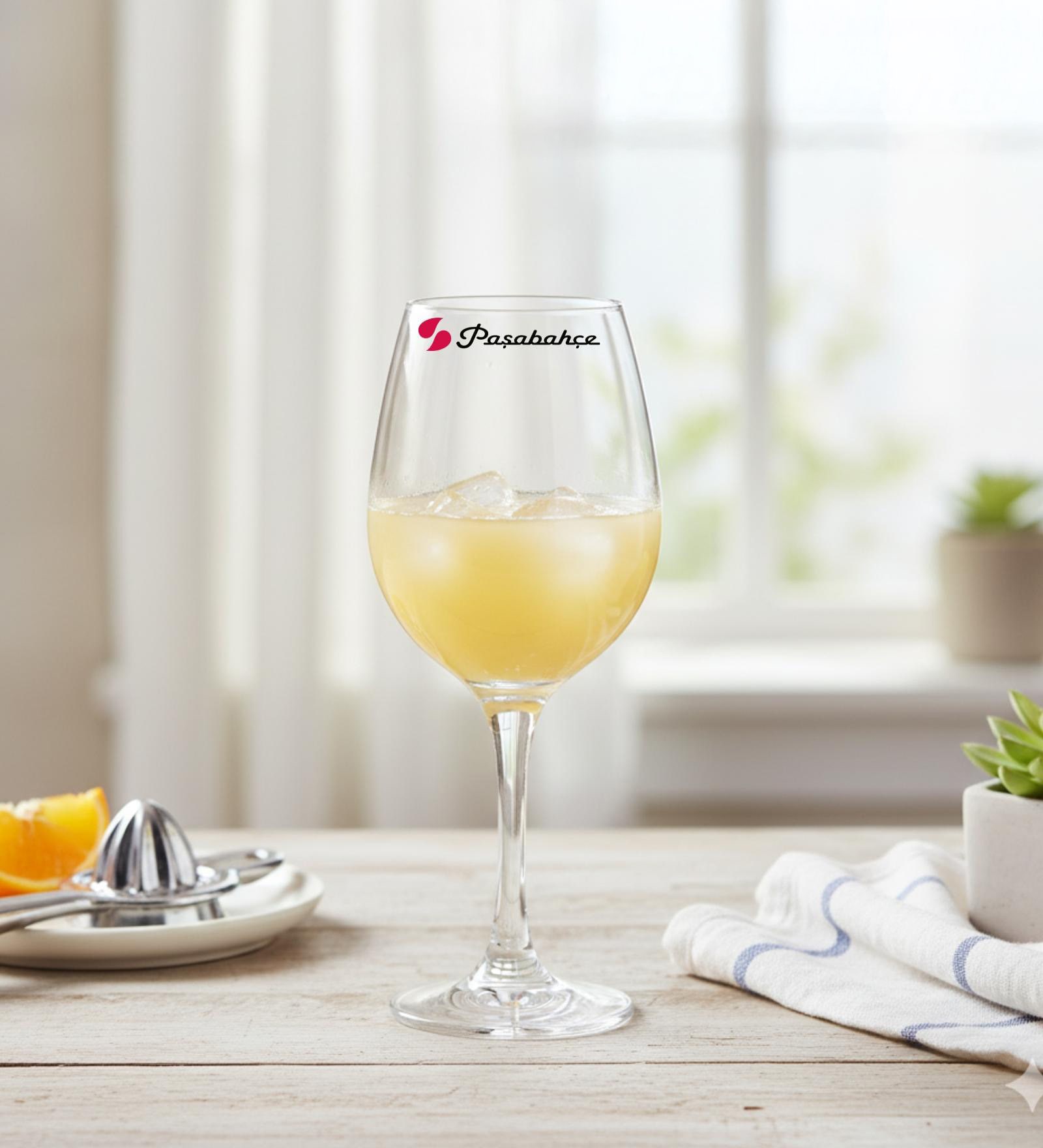 Pasabahce Amber White Wine  Glass 295Ml Set Of 6 (440255)