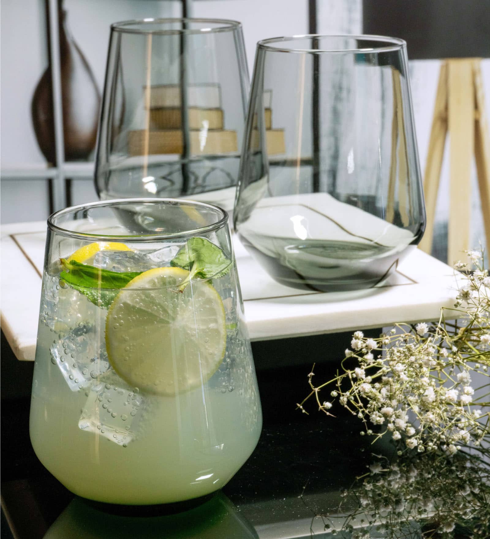 Pasabahce Color Glass Allegra Tumbler (Set of 6 Pcs.)