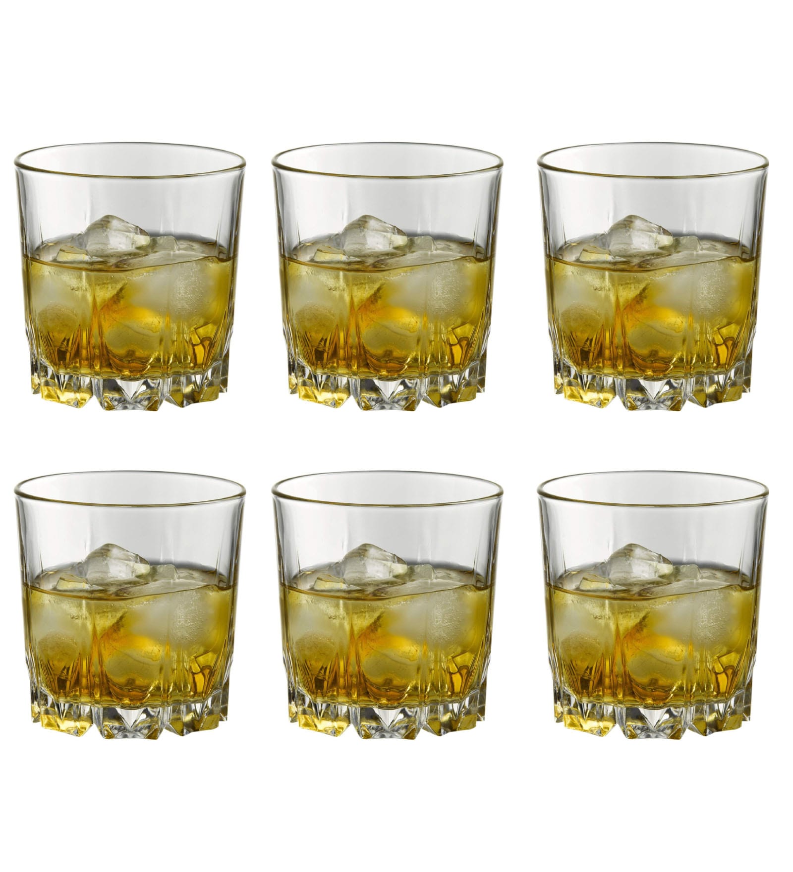 Pasabahce Karat 300 ML Whisky Tumbler Glasses