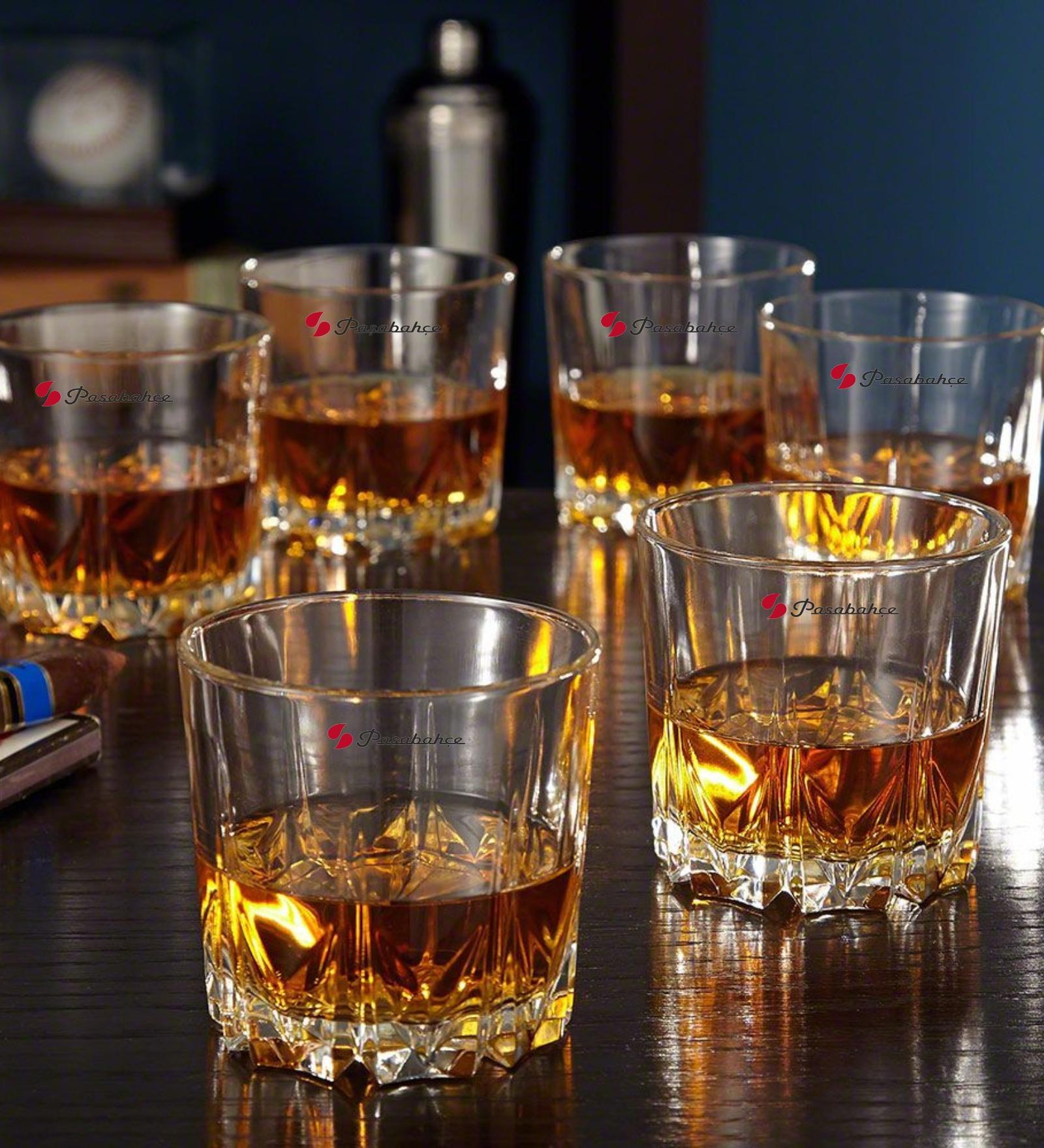 Pasabahce Karat Whisky Glass 300Ml Set Of 6  (52885)