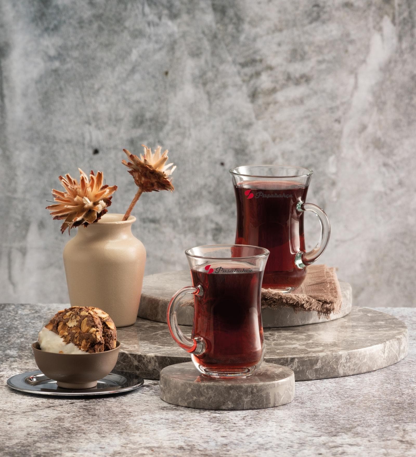 Pasabahce Keyif Tea Mug 175 Ml Set Of 3 (55272)