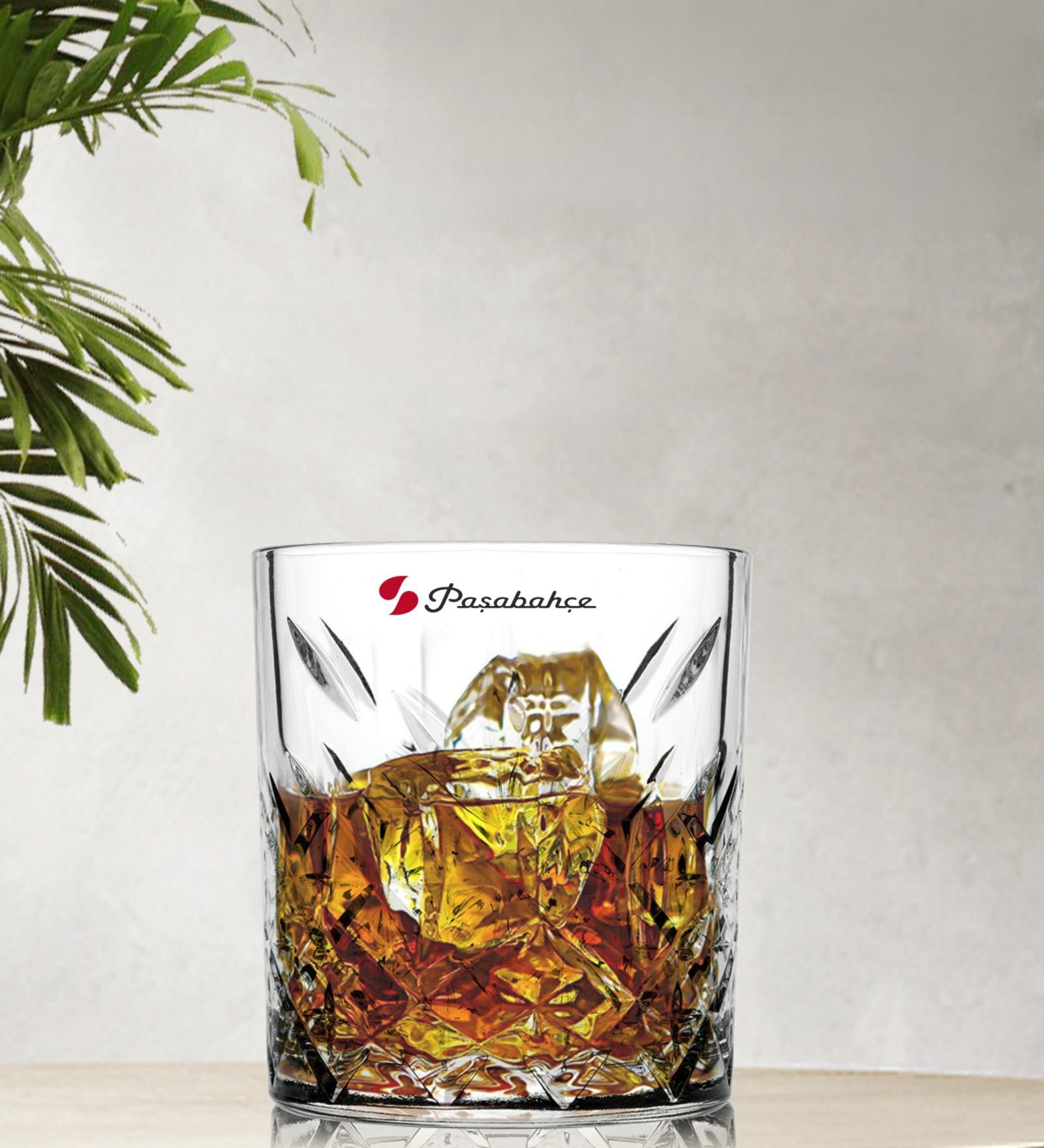 Pasabahce Timeless Whisky Glass 345Ml Set Of 4  (52790)