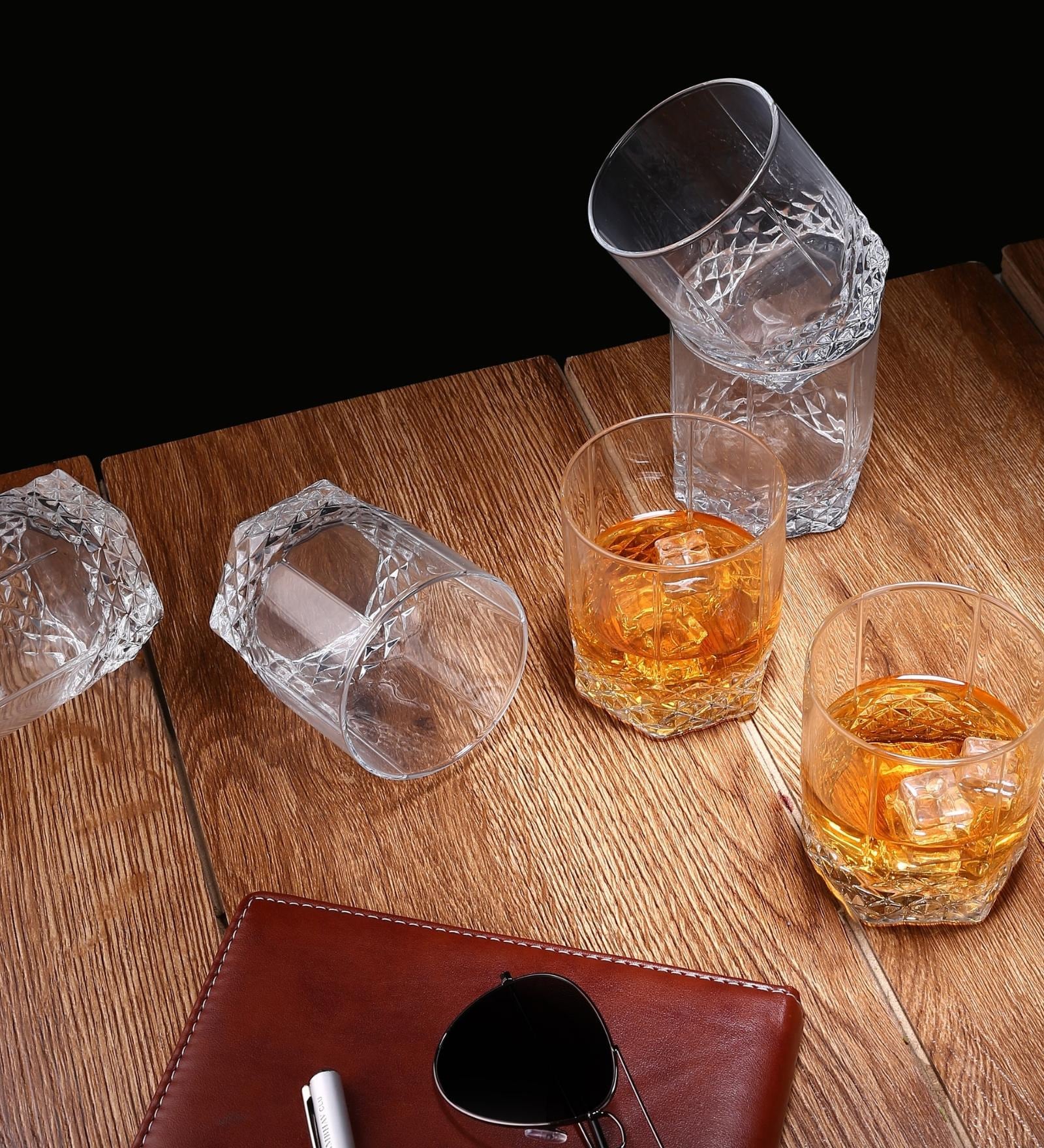 Pasabahce Valse Whisky Glass 315Ml Set Of 6  (42945)