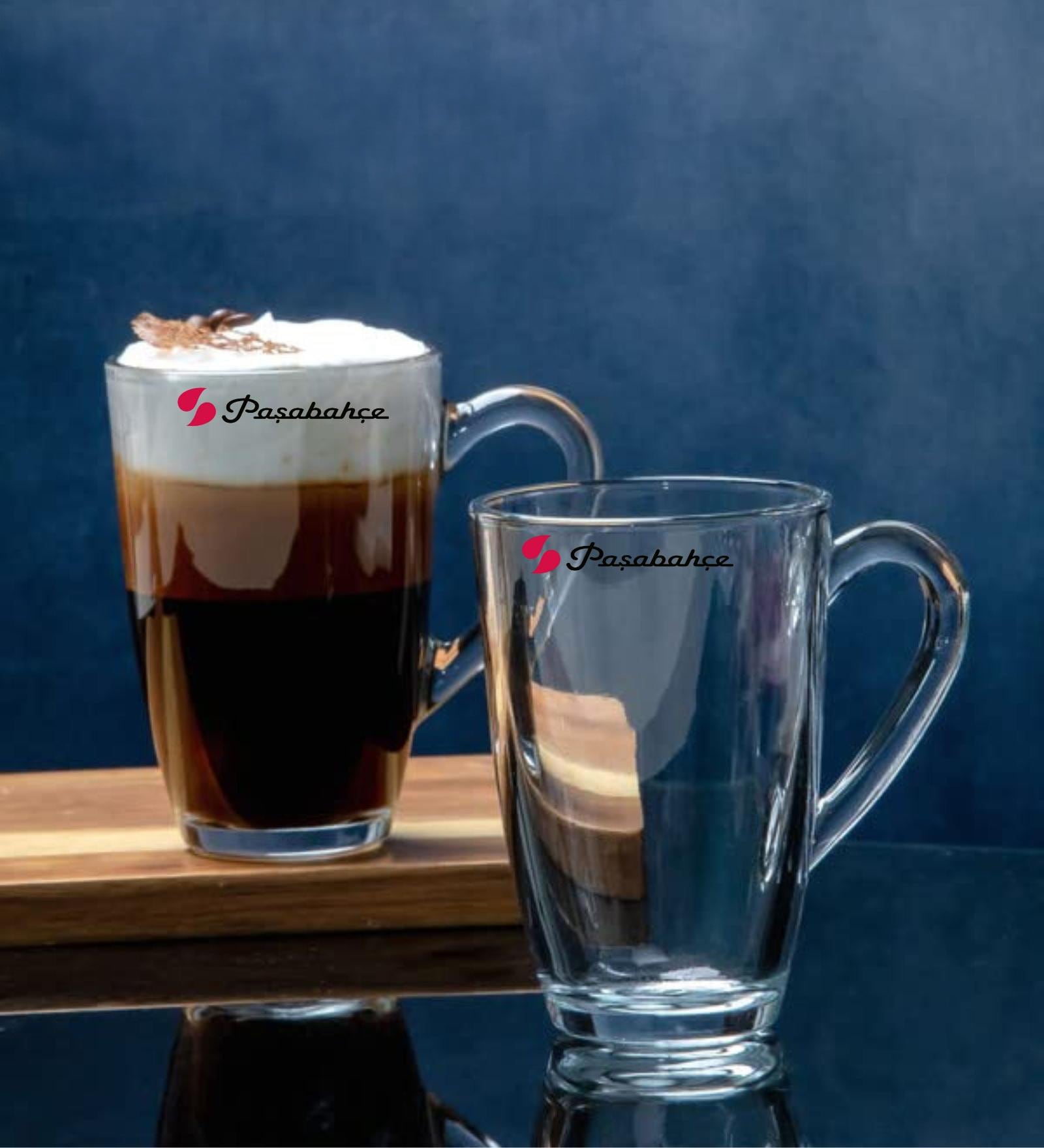 Pasbahce Aqua Tempered Mug 325Ml Set Of 2 (55393)