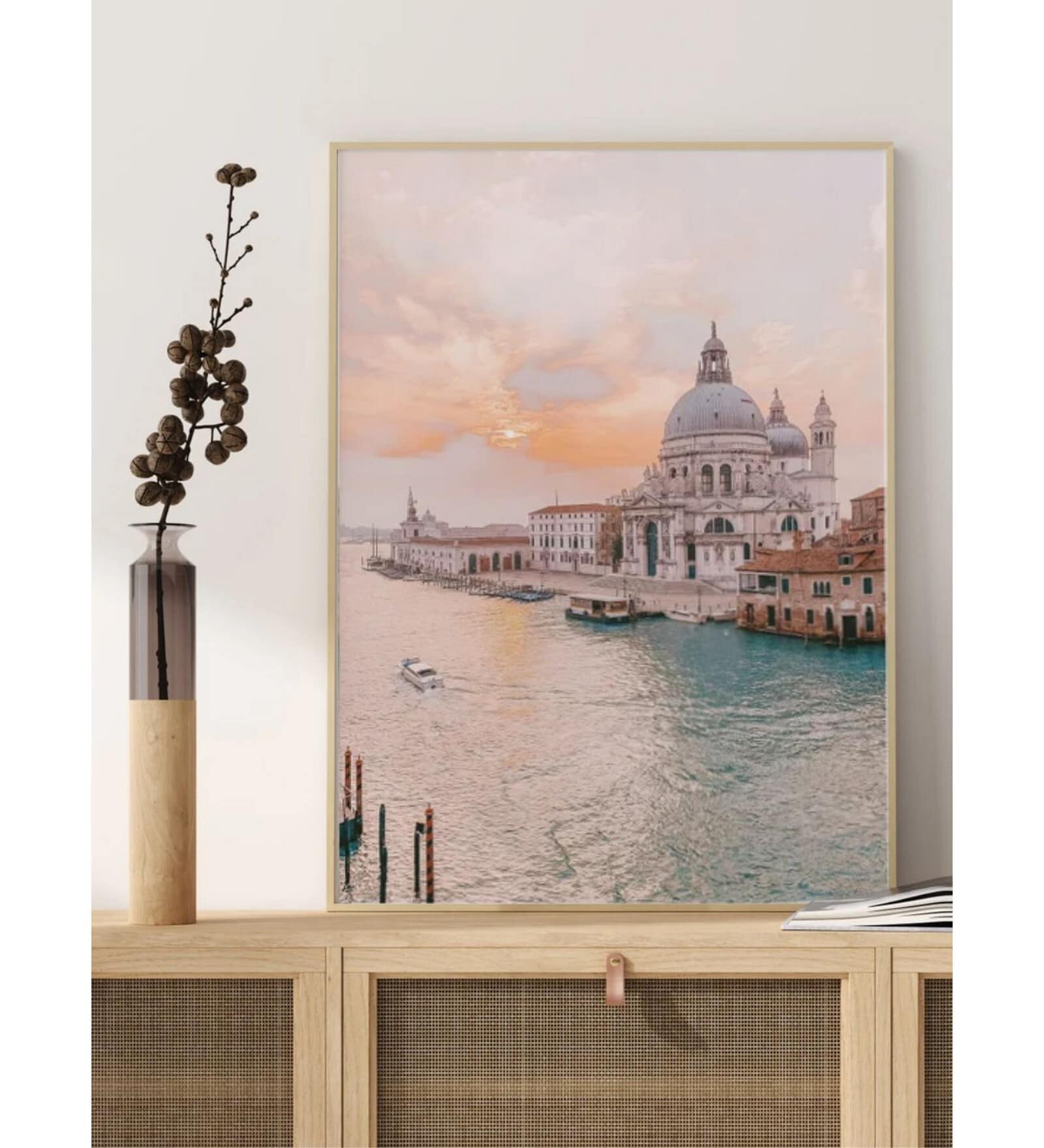 pastel photo of Venice Mediterranean