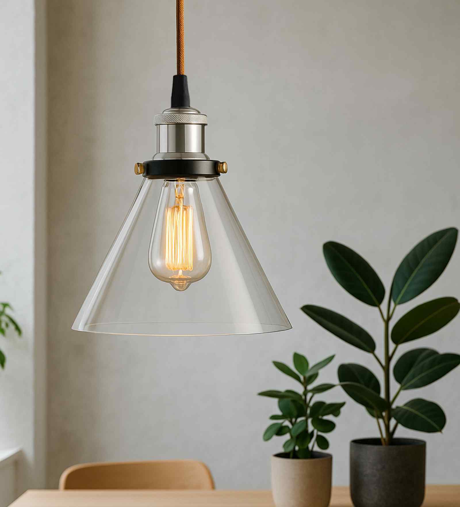 Patron Transparent Glass Hanging Light