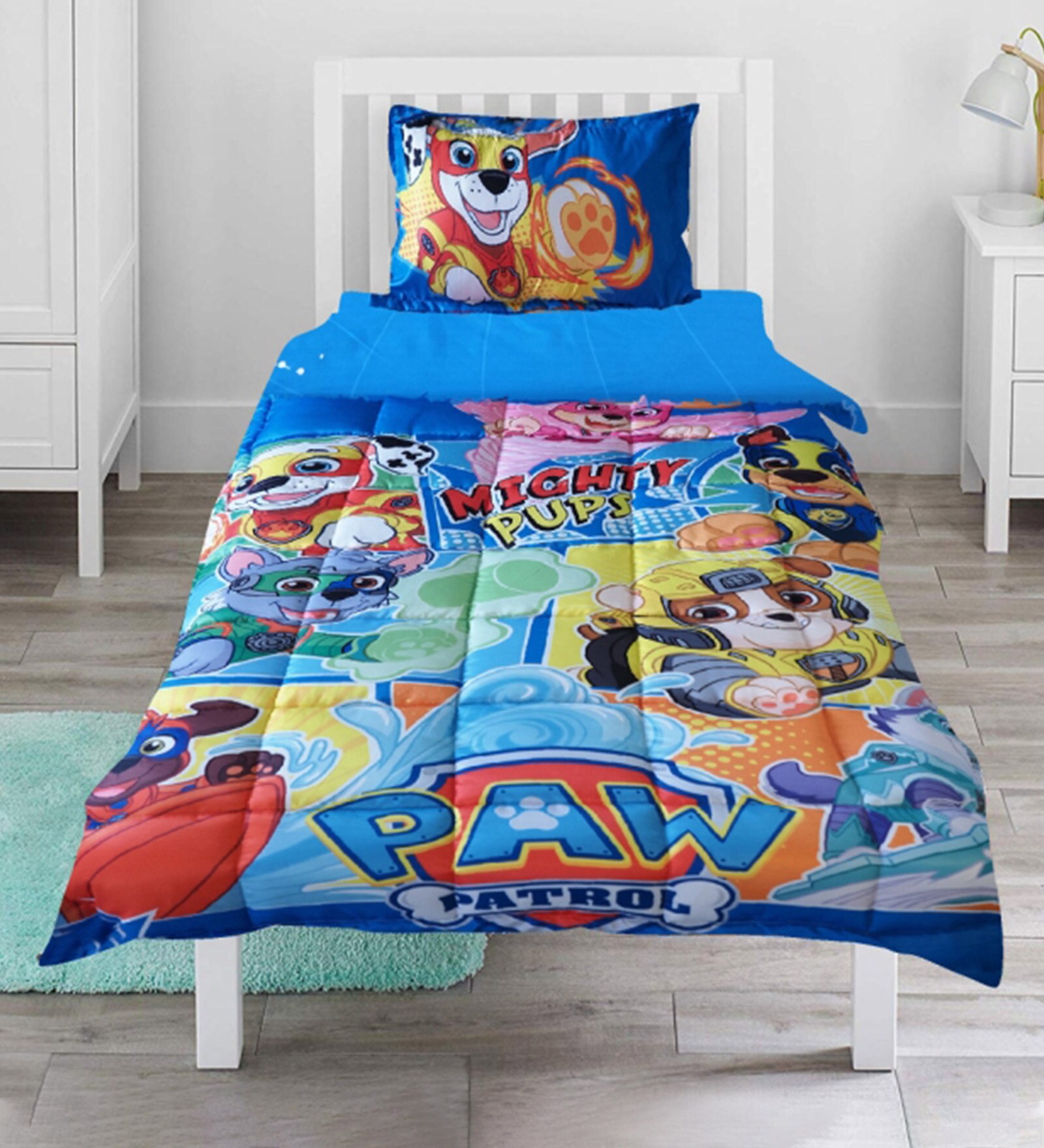 Paw Patrol Mighty Pups Comforter Set