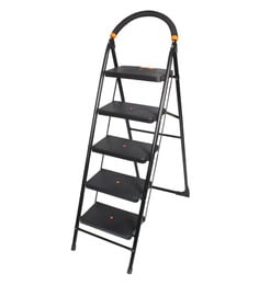 5 Steps 5.2 Ft Steel Step Ladder By Paffy