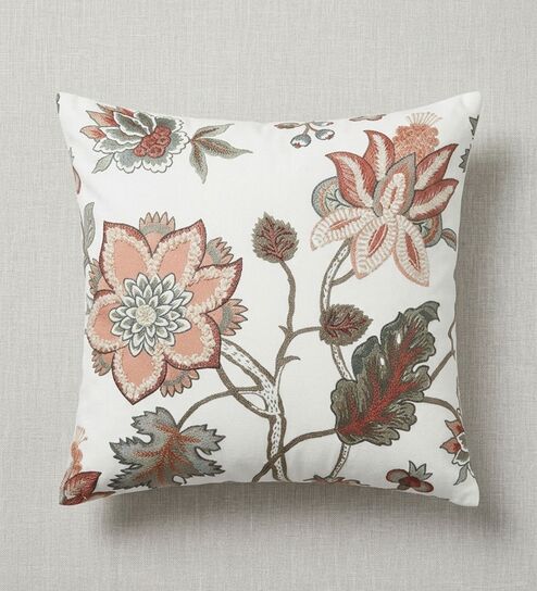 Pack Of 1 Elegant Botanical Floral Throw Cushion Covers (18x18)