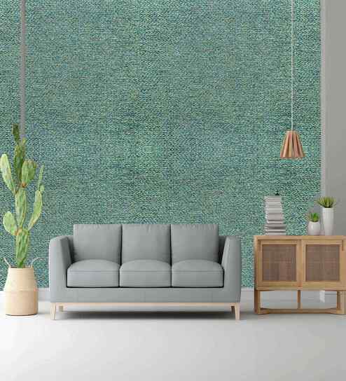 Palm Frond Design Subtle Elegance Modern Style Wallpaper