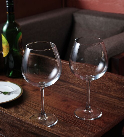 Buy Glass 780 Ml Red Wine Glass Set Of 6 By Pasabahce Online
