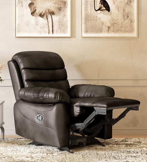 Patterson 1 Seater Sofa In Brown Color