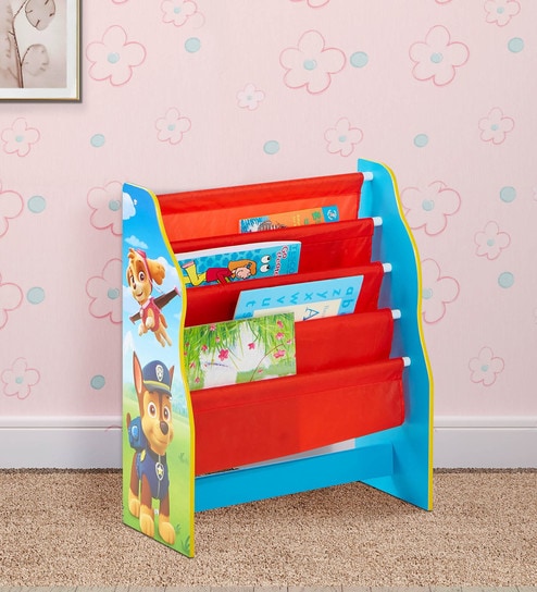 Buy Paw Patrol Sling Book Rack In Red By Cot Candy Online Kids