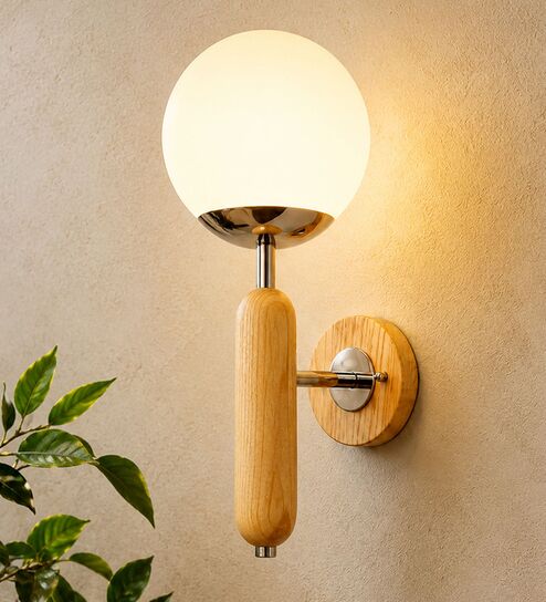 Paxton Natural Wood Wall Sconces