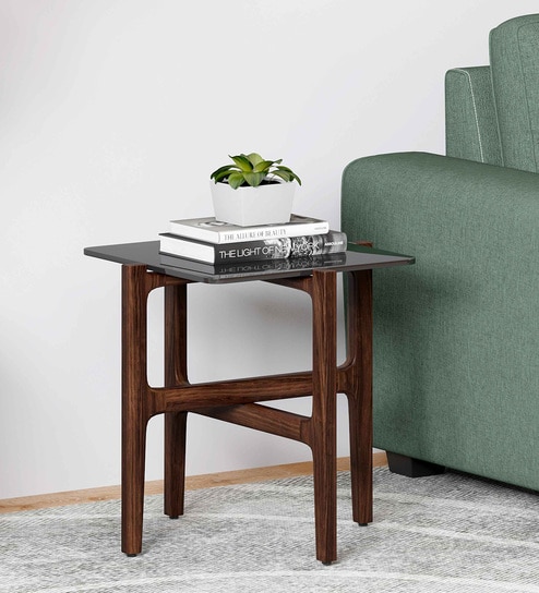 Payton End Table In Brown Finish
