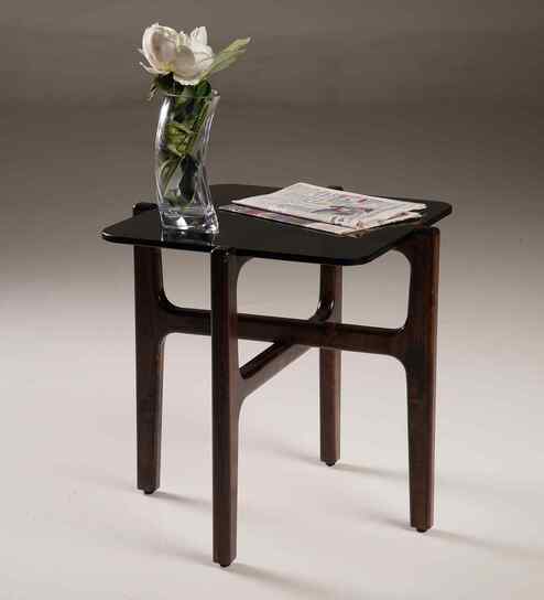 Payton End Table In Brown Finish