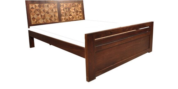 Buy Torreon Solid Wood King Sized Bed In Natural Finish By Woodsworth Online King Size Beds Beds Furniture Pepperfry Product