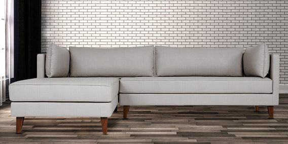 Buy Paris Lhs L Shaped Sofas In Light Brown By Retail Crafters