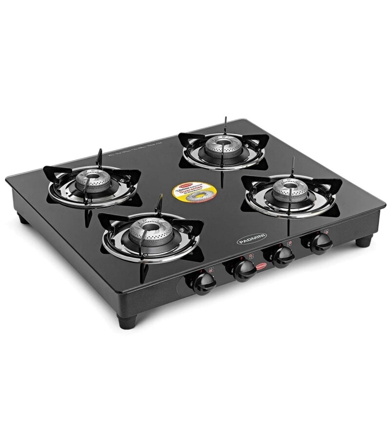 Buy Padmini 4 Burner Glass Cooktop CS 4GT Prima Manual Online Gas