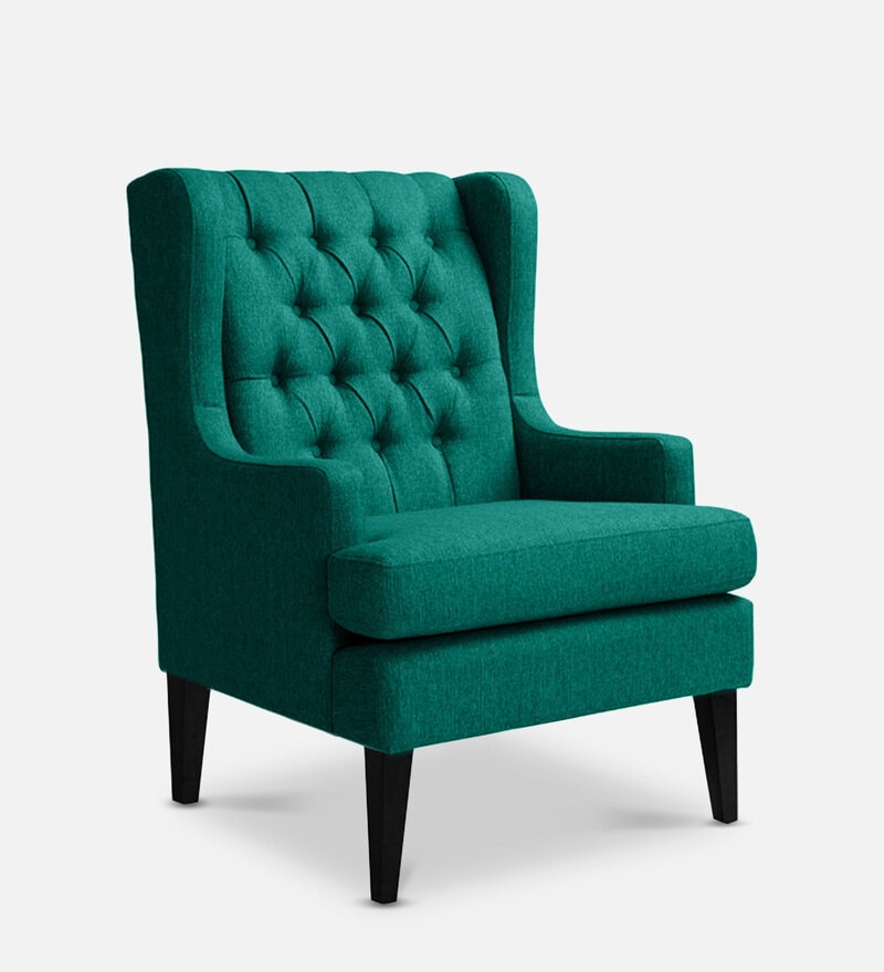 sea green armchair