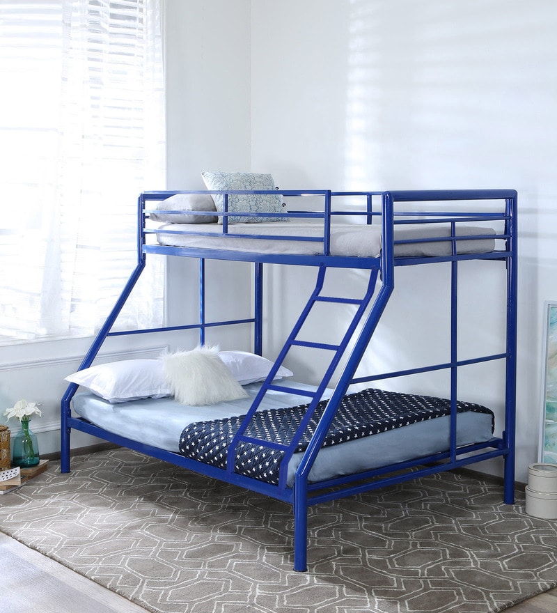metal bunk beds twin over full futon