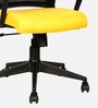 Pablo Breathable Mesh Ergonomic Chairs in Black & Yellow Colour