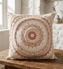Pack Of 1 Blooming Mandala Throw Cushion Covers (18x18)