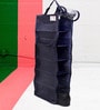 Pack Of 1 Black Canvas Bag Hanging Shoe Organizer Cover