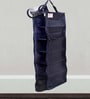 Pack Of 1 Black Canvas Bag Hanging Shoe Organizer Cover