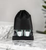 Pack Of 12 Black Shoe Organizer Bag Covers