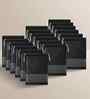 Pack Of 18 Black Shoe Organizer Bag Covers