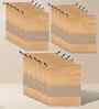 Pack Of 18 Brown Shoe Organizer Bag Covers